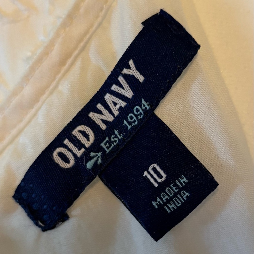 Old Navy White Pleated Midi Sundress - Picture 3 of 5